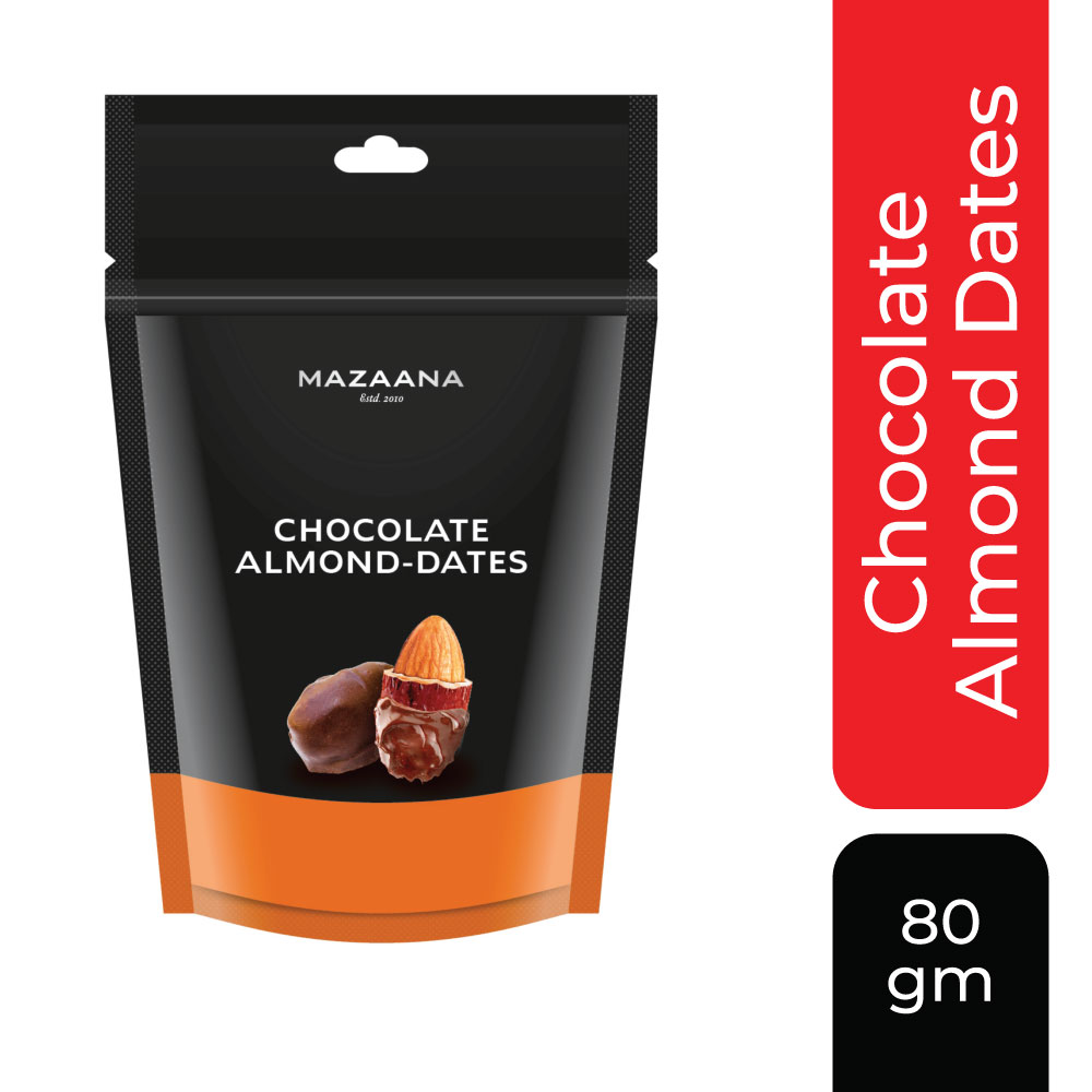 Mazaana Chocolate Almond Dates 100gm
