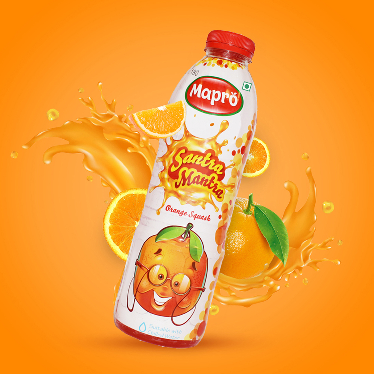 Santra Mantra Orange Squash 